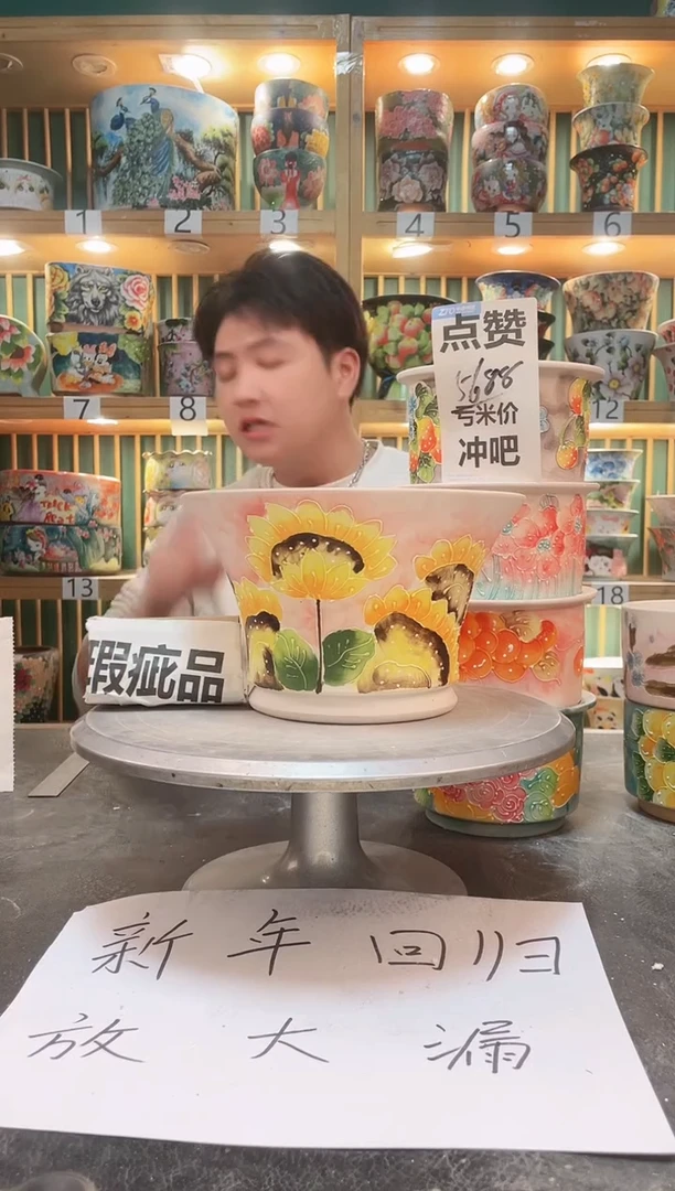 【闪购商品】瓷片默认微瑕一物一拍0211-193