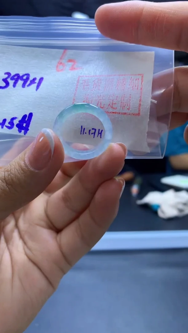 未镶嵌定制翡翠戒圈#399元-毛货需精细抛光