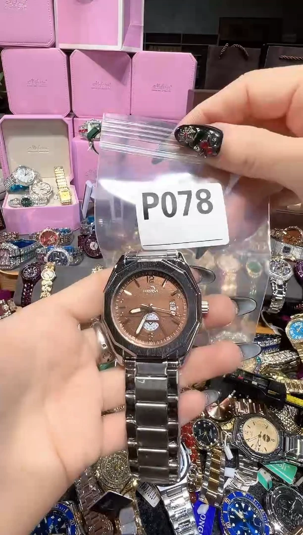 石英机芯不锈钢不锈钢直播定闪专用