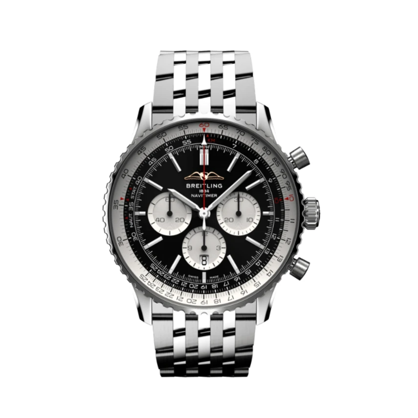 99新 BREITLING/百年灵 航空计时/B01计时/AB0137211B1A1/46mm
