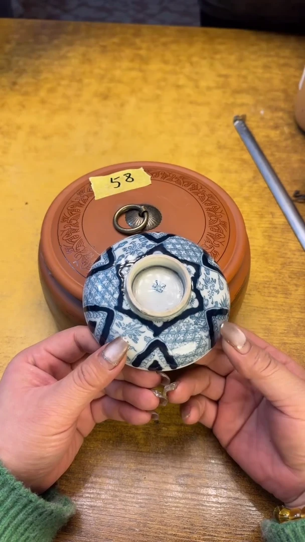 瓷器瑕疵老破旧瑕疵58