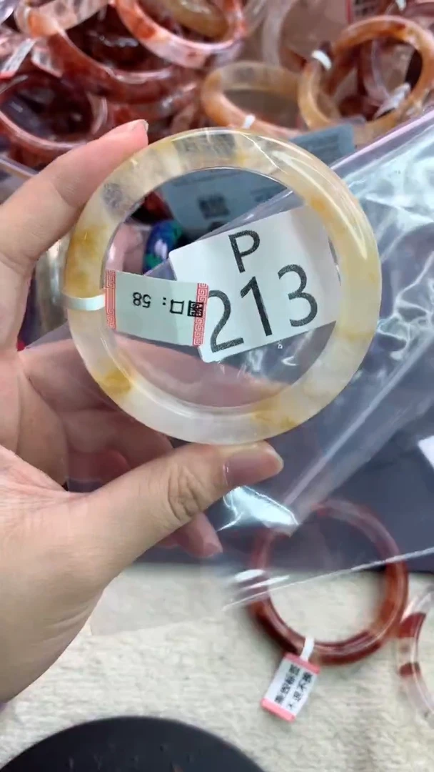 未镶嵌手镯水晶P213-58