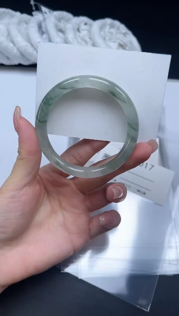 未镶嵌手镯石英质玉017-55