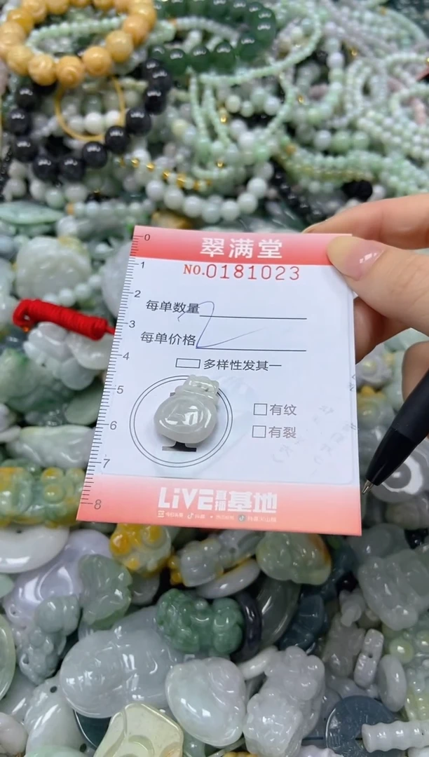 颈饰未镶嵌翡翠闪购0181023