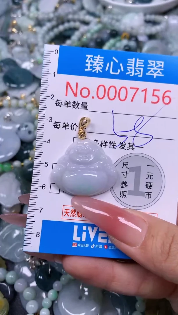 【闪购商品】翡翠颈饰未镶嵌含绳0007156