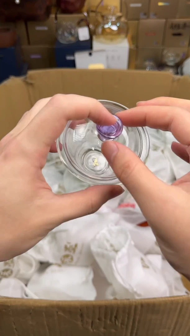 禾墨快乐旅行盖碗浅紫色