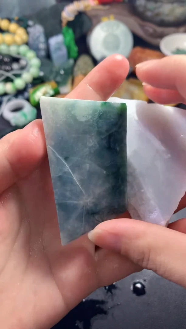 翡翠未镶嵌颈饰001天然翡翠