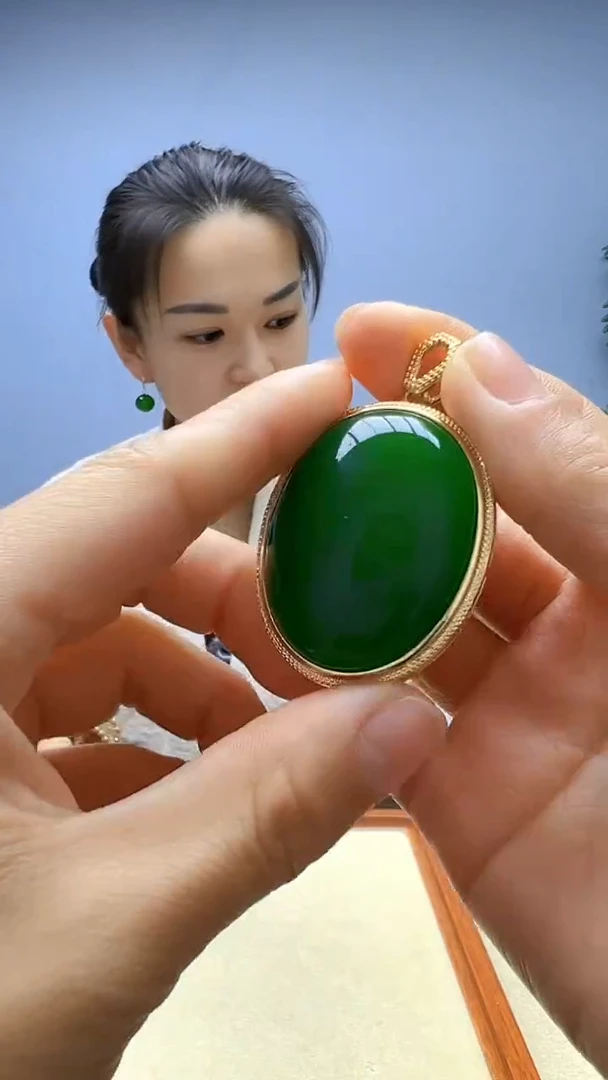 无非金属高货diy劲饰蛋面吊坠