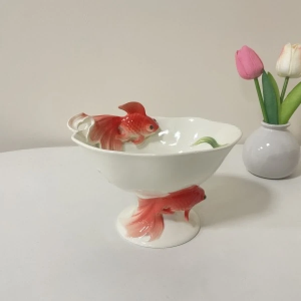 金鱼-6.5寸高脚碗