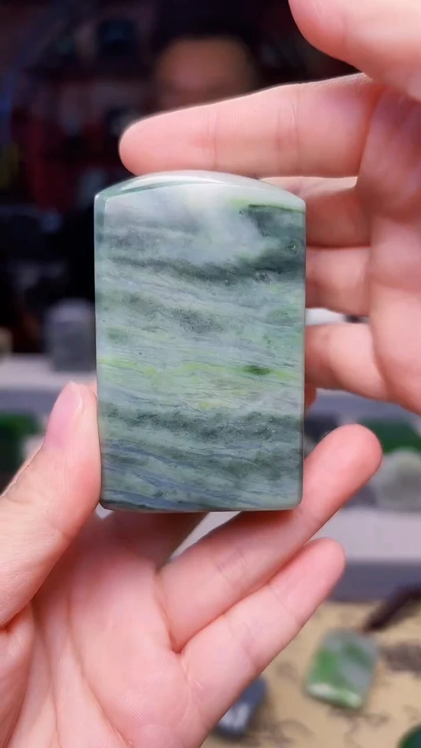 独山玉未镶嵌印章364