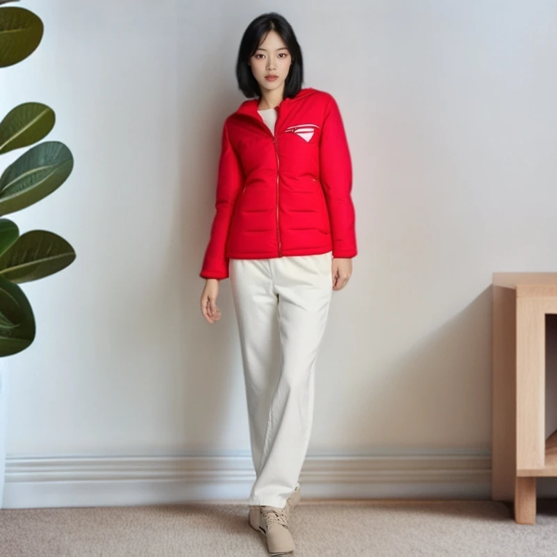 99新 Prada/普拉达 外套/倒三角拉链长袖棉服外套/42码/0001616