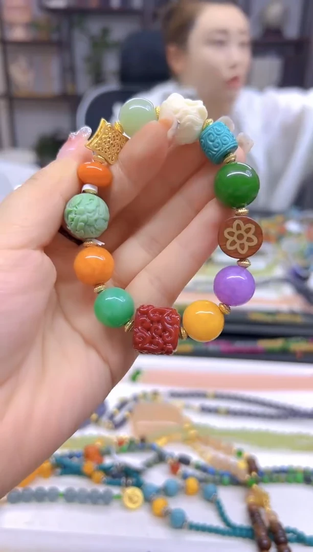 未镶嵌手链翡翠DIY款S482