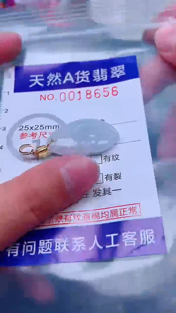 吊坠(不含链)未镶嵌翡翠1