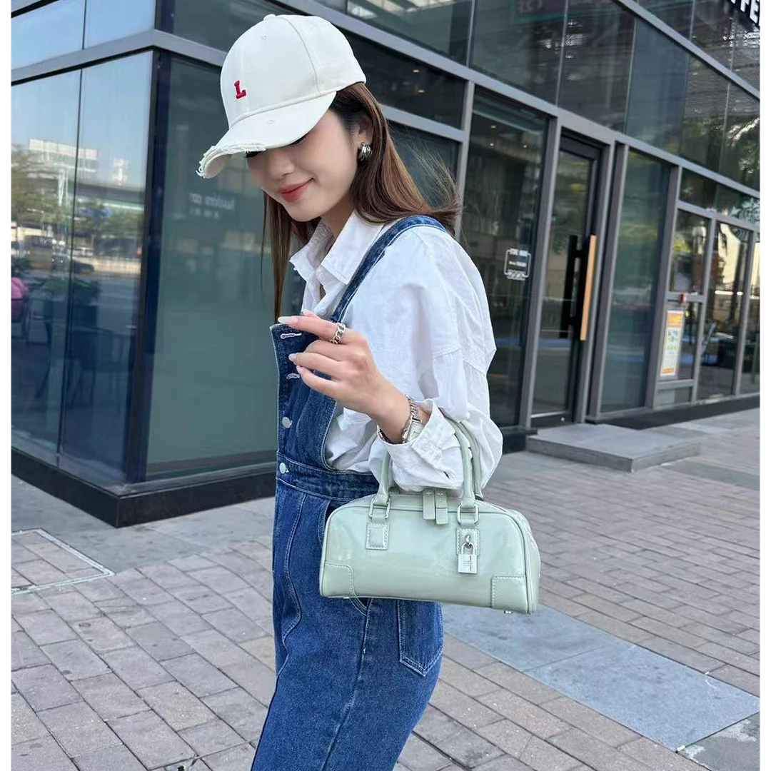 【YI CHEN】QYX-9792-薄荷绿-高定轻奢时尚百搭潮流女士包包