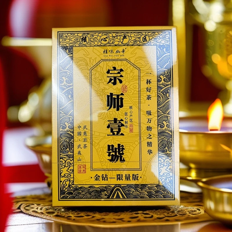 【交个朋友】桂味幽辛宗师壹号 武夷岩茶（8.3*6）