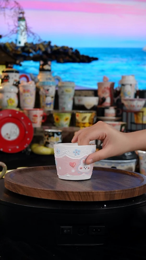 陶瓷便携款景德镇手工手绘陶瓷