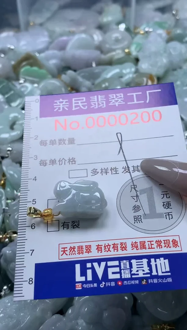颈饰未镶嵌翡翠200