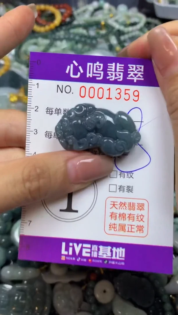 翡翠未镶嵌颈饰闪购001359