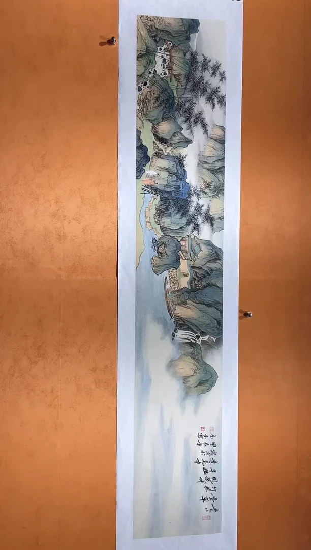 国画刘金玉老师亲笔手绘