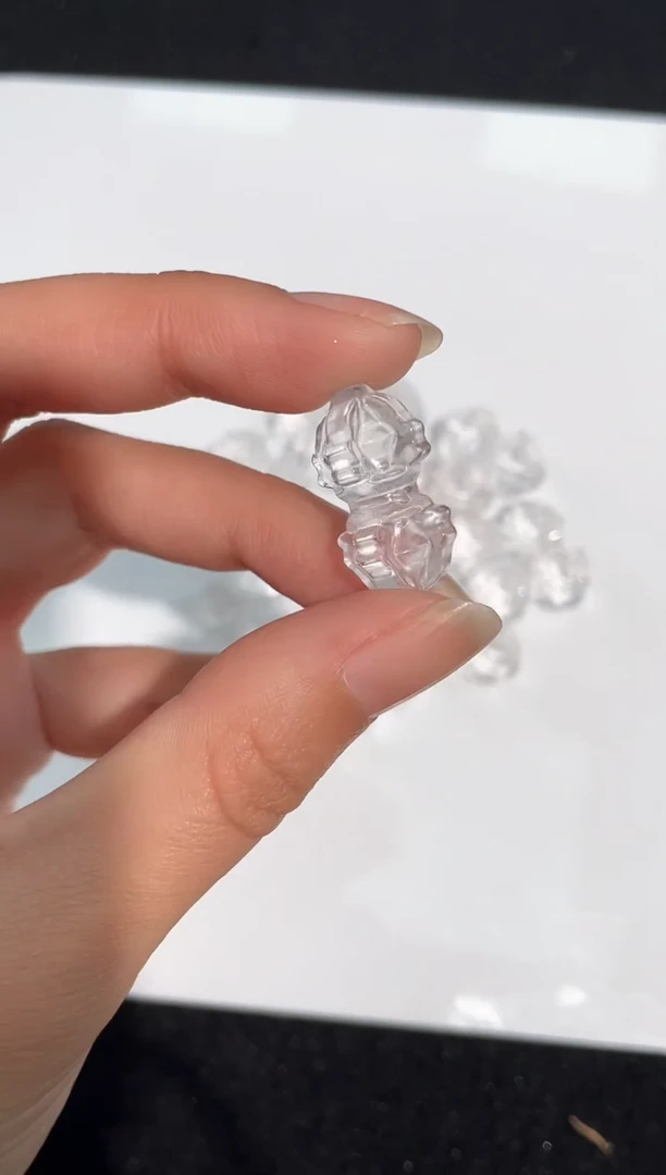 【闪购商品】水晶手链未镶嵌5号白水晶金刚杵配件