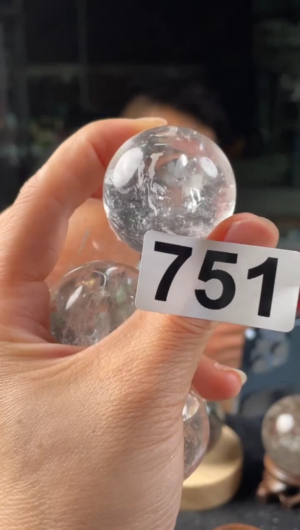 未镶嵌水晶大型摆件（非配饰）白水晶球751 多样性发其一36M