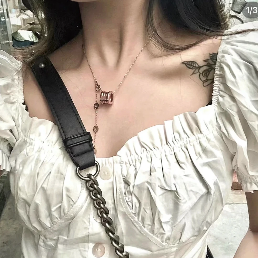 X弹簧大小蛮腰陶瓷项连丝巾