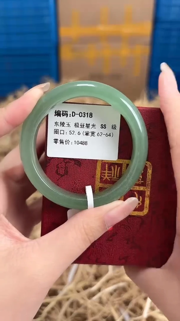 未镶嵌手镯石英质玉D-0318