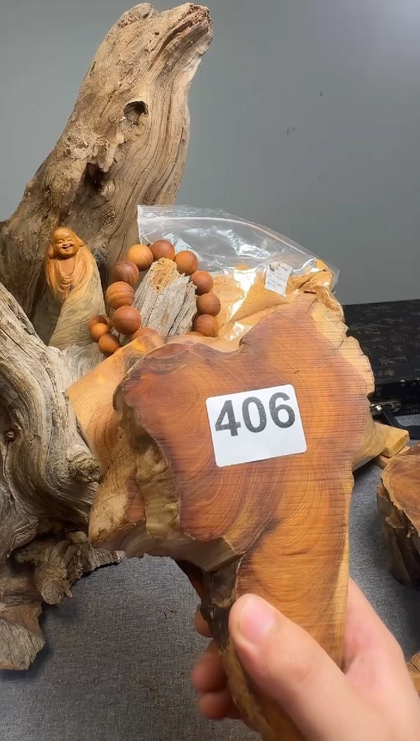 柏木（崖柏）太行陈化崖柏现切先拍！卡1.5 随机一片！（1单1片）406