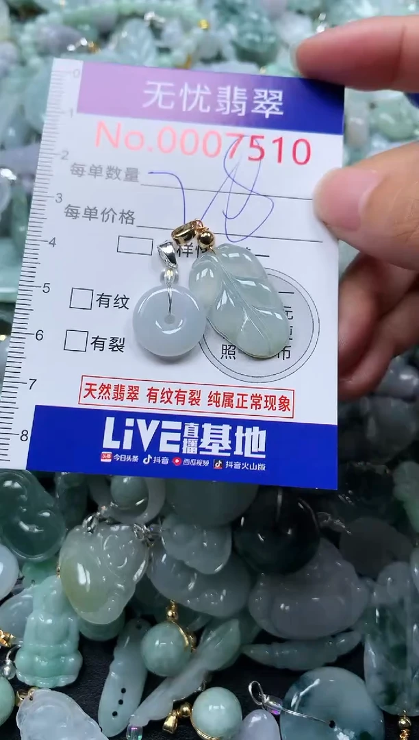 颈饰未镶嵌翡翠7510