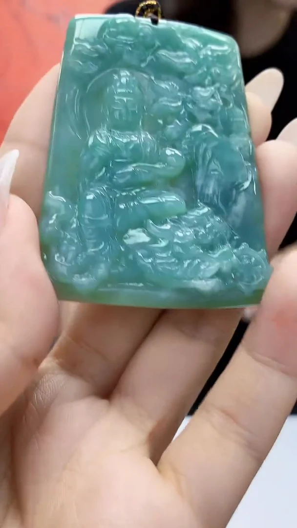 未镶嵌定制翡翠4829ty-毛货挂件246