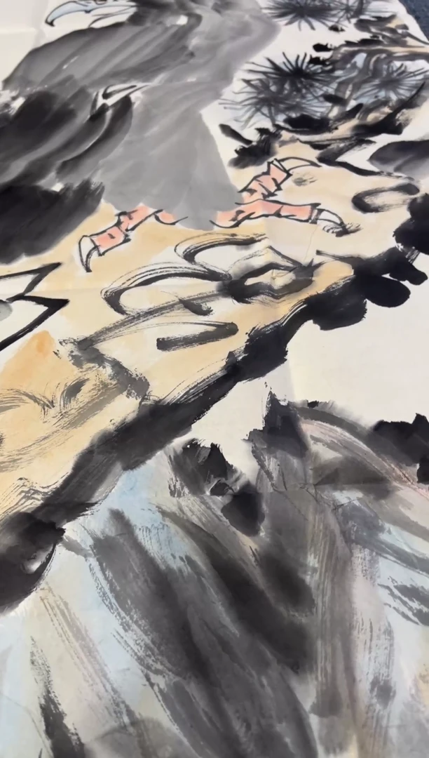 陶瓷纯手工手绘字画