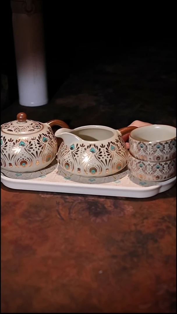 陶瓷茶具（无礼盒）@@A13346