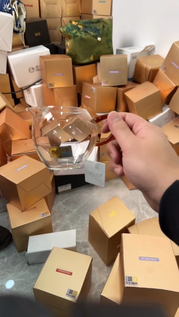【闪购商品】茶盏@@禾器怡然茶海 琥珀色