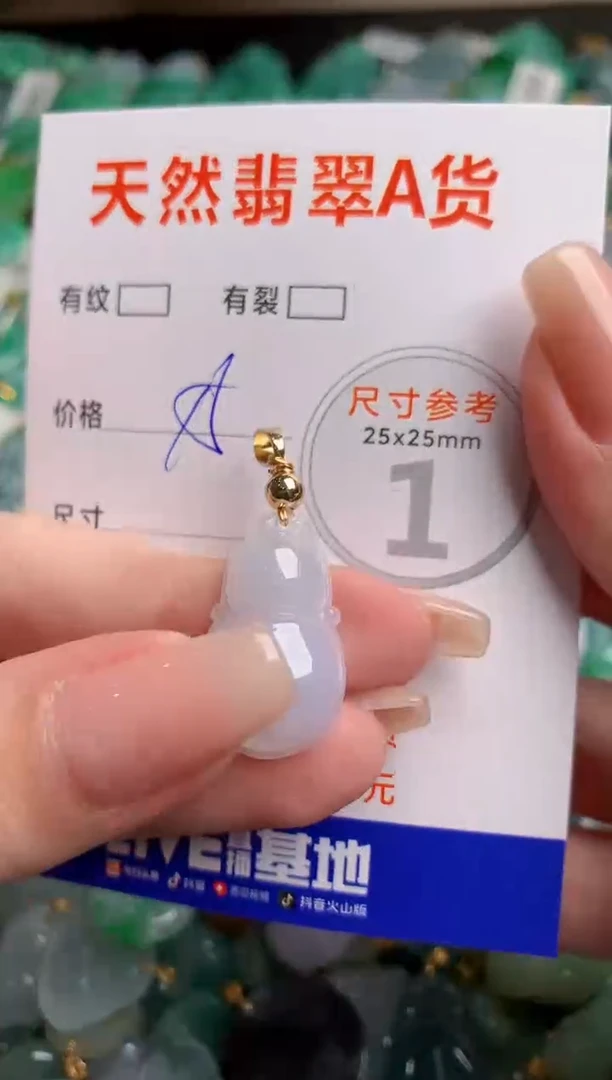 翡翠未镶嵌颈饰23000739