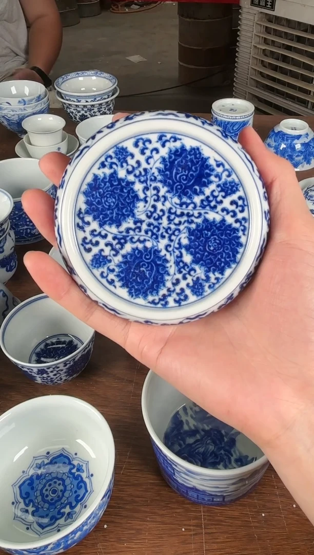 瓷片看山柴窑青花看山柴窑青花