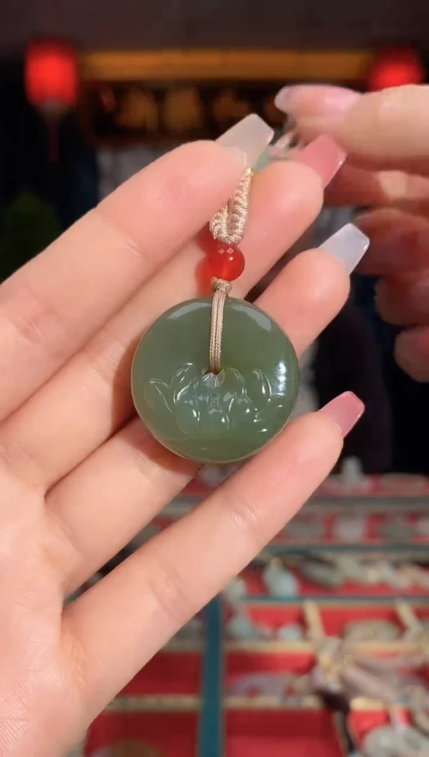 【闪购商品】和田玉颈饰未镶嵌扣