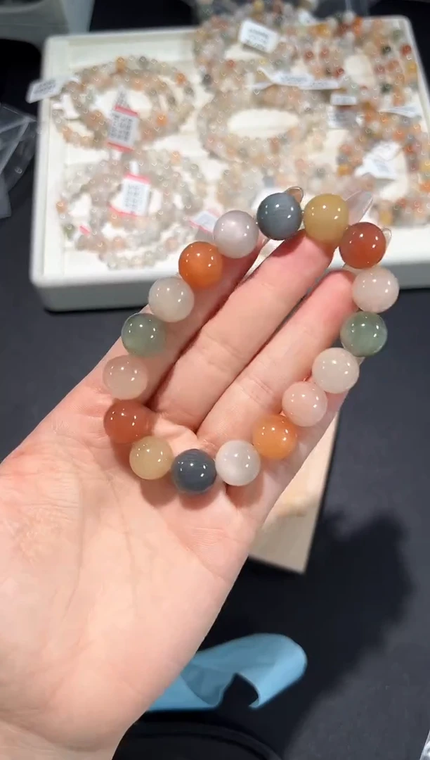 未镶嵌手串水晶89r多样性发其一【1条】默认微瑕12mm