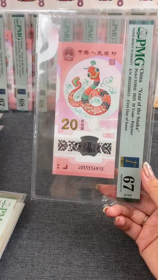 塑料蛇钞PMG055556915 金马号 福利t