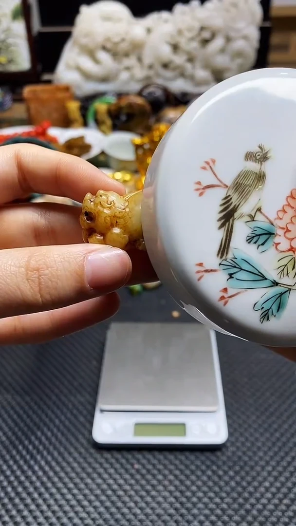 【闪购商品】瓷片瓷片瓷器 摆件1个