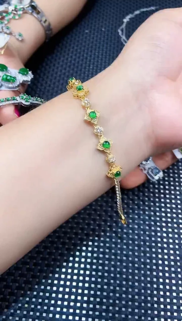 【闪购商品】翡翠手链未镶嵌111111111