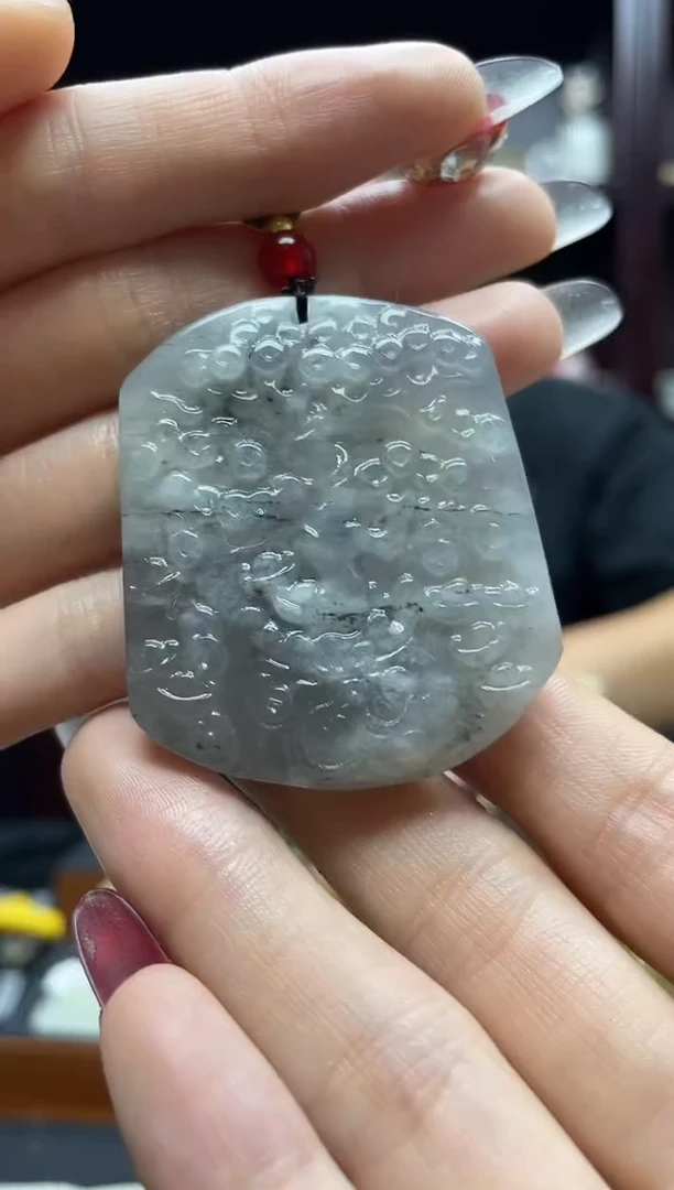 未镶嵌岫玉吊坠·
