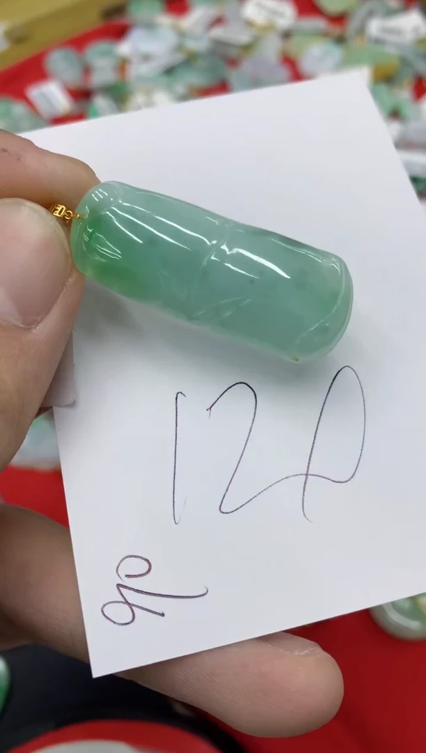 【闪购商品】翡翠颈饰18K金镶嵌号链接1111111111