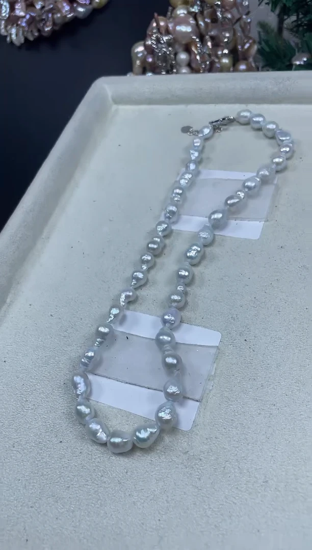 【闪购商品】淡水珍珠项链未镶嵌【纯恬珍珠】