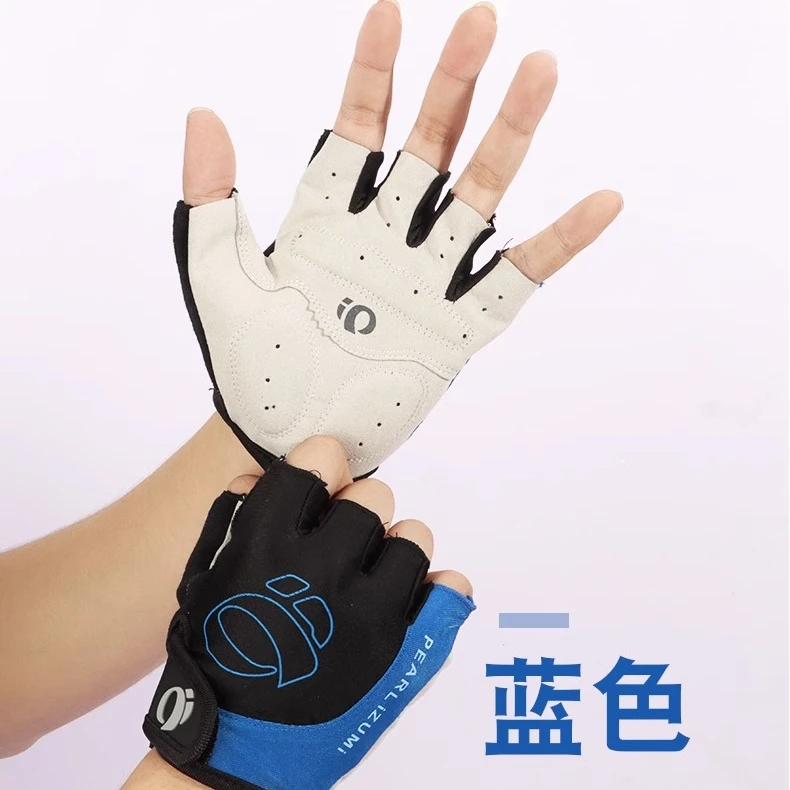 骑行手套半指保暖防滑减震耐磨防寒加厚健身户外运动露指摩托手套