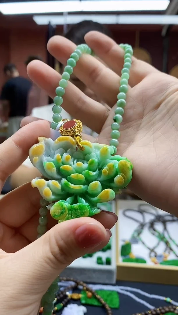 颈饰未镶嵌翡翠翡翠吊坠