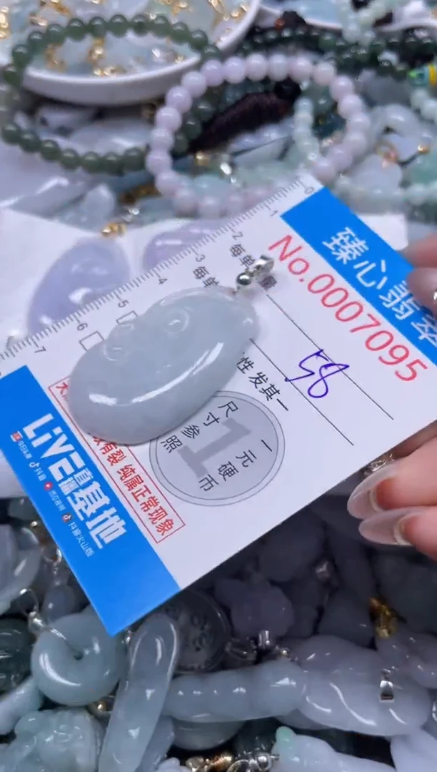 颈饰未镶嵌翡翠7095