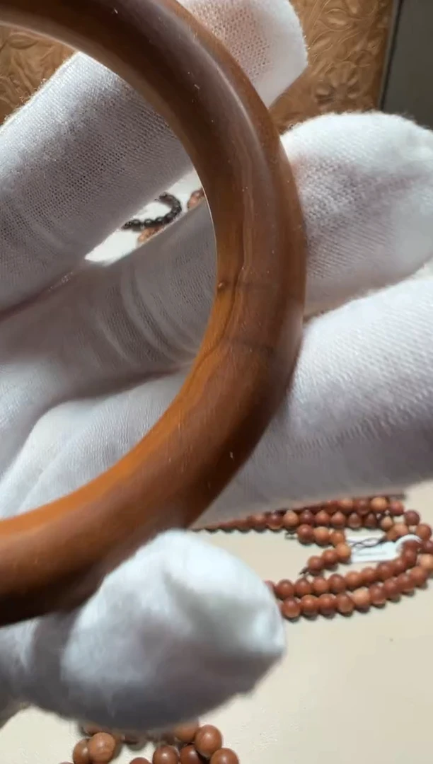 【闪购商品】檀香木手串/手链树结56圈口10