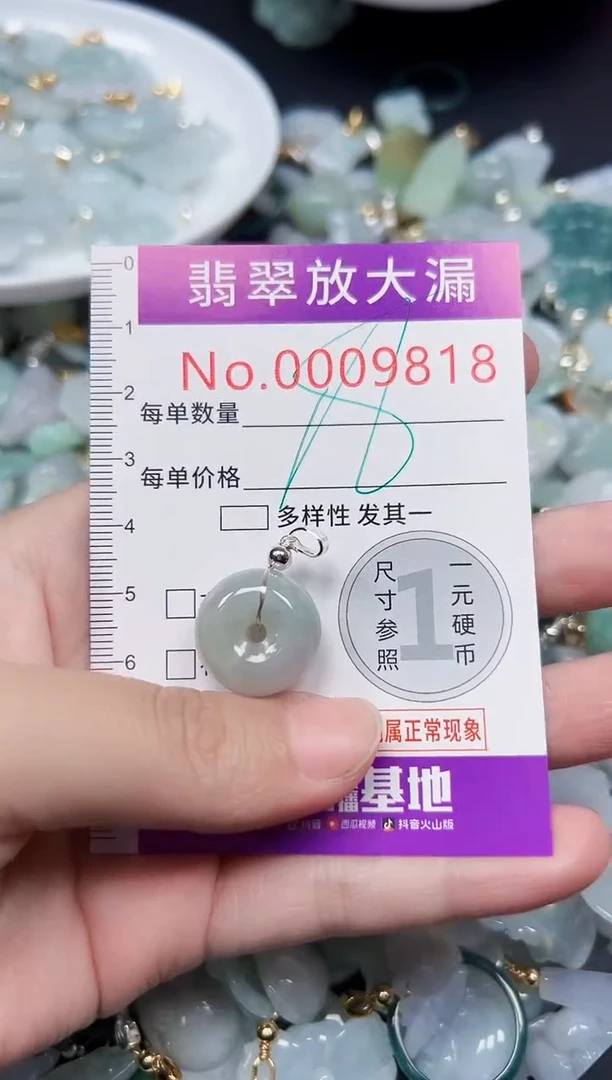 颈饰未镶嵌翡翠9818