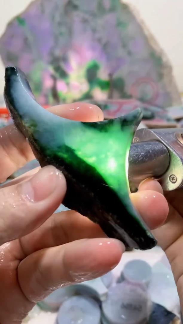 裸石翡翠0蒙0翡翠珠宝507