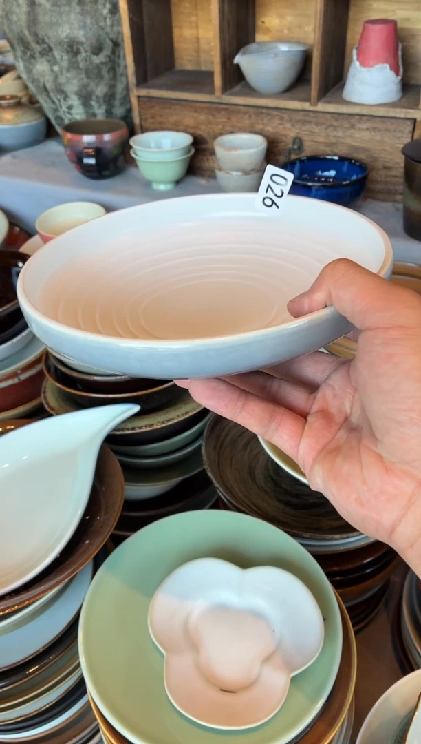 瓷片棒**豪26微瑕无光白螺纹盘1个